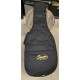 Fender Squier чехол для короткомензурной бас-гитары (оранжевая надпись)