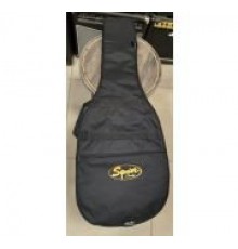 Fender Squier чехол для короткомензурной бас-гитары (оранжевая надпись)