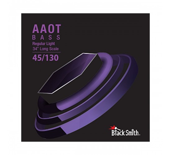 BlackSmith AAOT Bass Regular Light 34« Long Scale 45/130 струны для бас-гитары, 45-130, 34»