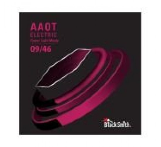 BlackSmith AAOT Electric Super Light Meaty 09/46 струны для электрогитары, 9-46, улучшенное покрытие