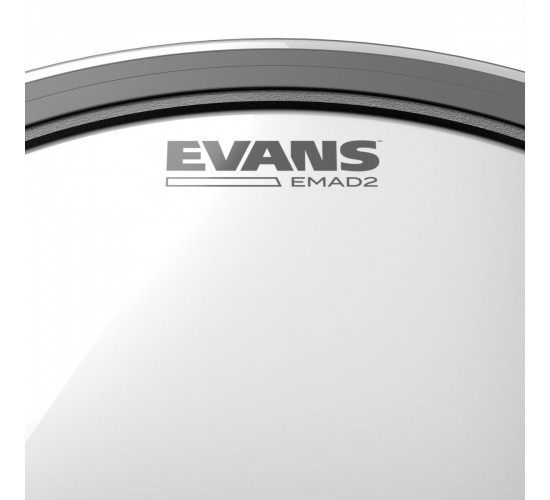 Evans BD22EMAD2-B Clear Пластик для бас-барабана 22