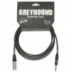 Klotz GRG1MP03.0 Greyhound Кабель микрофонный XLRm-6.35мм, 3м