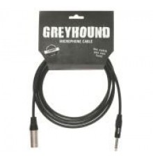 Klotz GRG1MP03.0 Greyhound Кабель микрофонный XLRm-6.35мм, 3м
