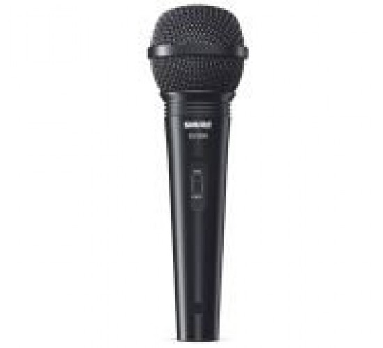 Shure SV200-A микрофон динамический вокальный с выключателем и кабелем (XLR-XLR), черный