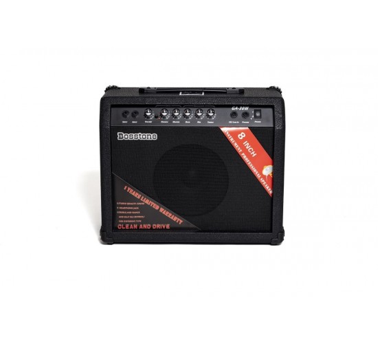 Акция! Bosstone GA-30W Black комбоусилитель для электрогитар