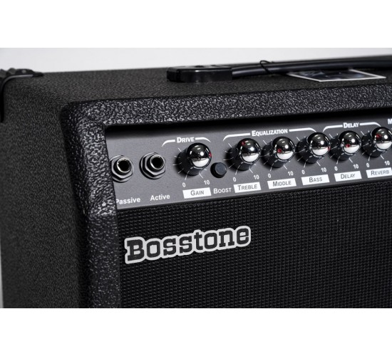 Акция! Bosstone GA-40W Black комбоусилитель для электрогитар