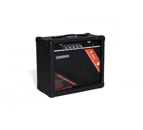 Bosstone BA-30W Black Комбоусилитель для бас-гитары, цвет черный