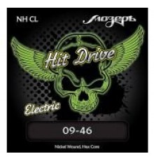 Мозеръ NH-CL Hit Drive Custom Light Комплект струн для электрогитары, 9-46