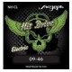 Мозеръ NH-CL Hit Drive Custom Light Комплект струн для электрогитары, 9-46