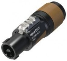 Neutrik NL2FXX-W-S кабельный разъём Speakon 2-контактный