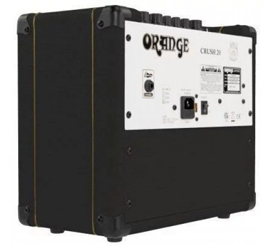 Orange Crush 20 BK комбоусилитель для электрогитары, 20 ватт, 2 канала, 1х8