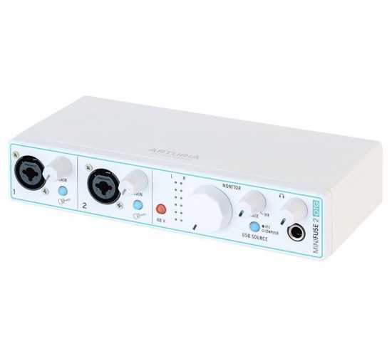 Arturia MiniFuse 2 White OTG Аудиоинтерфейс USB