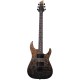 Schecter C-1 Standard BFBB электрогитара, цвет Black Fade Burst Burl (BFBB)