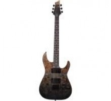 Schecter C-1 Standard BFBB электрогитара, цвет Black Fade Burst Burl (BFBB)