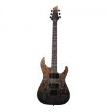 Schecter C-1 Standard BFBB электрогитара, цвет Black Fade Burst Burl (BFBB)