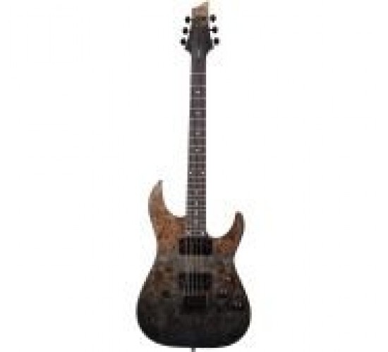 Schecter C-1 Standard BFBB электрогитара, цвет Black Fade Burst Burl (BFBB)