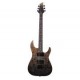 Schecter C-1 Standard BFBB электрогитара, цвет Black Fade Burst Burl (BFBB)