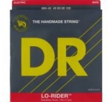 DR MH-45 Lo-Rider Комплект струн для бас-гитары, сталь, Medium, 45-105