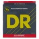 DR MH-45 Lo-Rider Комплект струн для бас-гитары, сталь, Medium, 45-105
