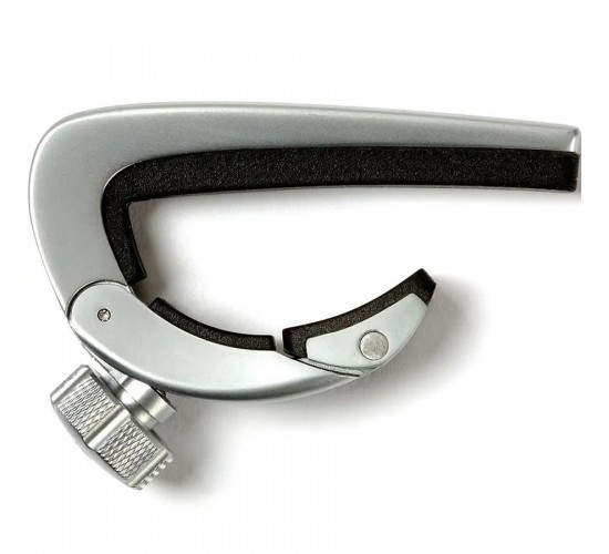 Dunlop DPCSC Pivot Capo Satin Chrome каподастр с автоматической центровкой