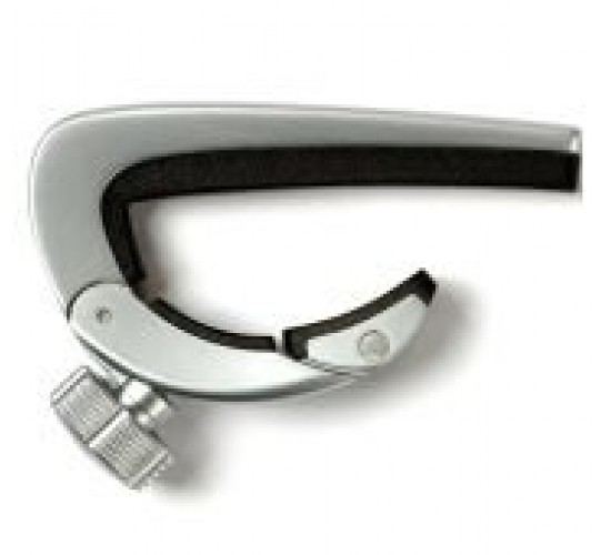 Dunlop DPCSC Pivot Capo Satin Chrome каподастр с автоматической центровкой