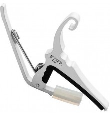 Kyser KG6W каподастр для акустической гитары, цвет белый