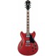 Ibanez Artcore AS73-TCD полуакустическая гитара, цвет Transparent Cherry Red, выставочный образец