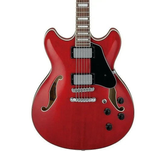 Ibanez Artcore AS73-TCD полуакустическая гитара, цвет Transparent Cherry Red, выставочный образец