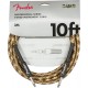 Fender 10' Professional Inst CBL Desert Camo инструментальный кабель, светло-коричневый твид, длина 3м