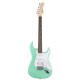 Fender Squier Debut Stratocaster HT HSS LRL электрогитара, цвет Sea Foam Green