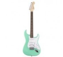Fender Squier Debut Stratocaster HT HSS LRL электрогитара, цвет Sea Foam Green