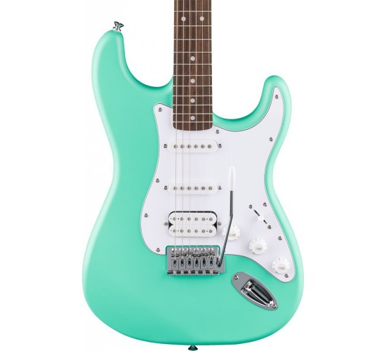 Fender Squier Debut Stratocaster HT HSS LRL электрогитара, цвет Sea Foam Green
