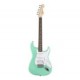 Fender Squier Debut Stratocaster HT HSS LRL электрогитара, цвет Sea Foam Green
