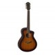 Baton Rouge X11LM/FCE-MB электроакустическая гитара (фолк с вырезом), цвет mahogany burst с порами
