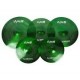 KingDo LISTEN SET 14«+16»+18«+20» GREEN комплект тарелок, специальный сплав, medium