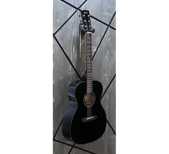 Cort L60-BK TA Трансакустическая гитара, цвет черный