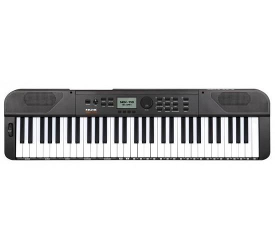 Nux NEK-110-BK Синтезатор, 61 клавиша, автоаккомпанемент, чёрный