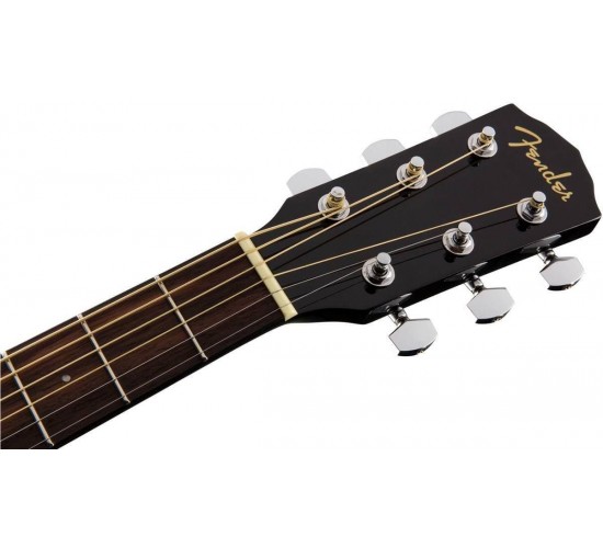 Fender CD-60S Black WN акустическая гитара, цвет черный, выставочный образец