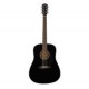Fender CD-60S Black WN акустическая гитара, цвет черный, выставочный образец