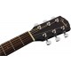 Fender CD-60S BLK WN акустическая гитара, цвет черный, выставочный образец