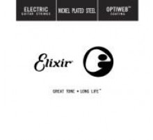 Elixir 16246 Optiweb одиночная струна для электрогитары, никель, .046