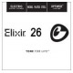 Elixir 16226 Optiweb одиночная струна для электрогитары, никель, .026
