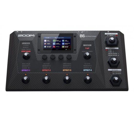 Zoom B6 Процессор для бас-гитары, выставочный образец