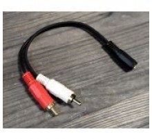 Кабель-переходник Jack 3.5 (M)/2xRCA (F)