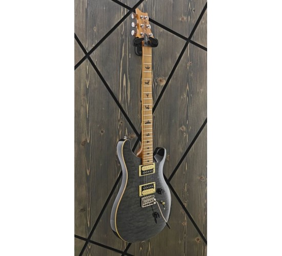 PRS SE Custom 24 Roasted Maple Limited Gray Black электрогитара, Корея USED