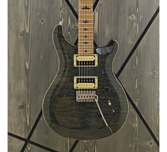 PRS SE Custom 24 Roasted Maple Limited Gray Black электрогитара, Корея USED