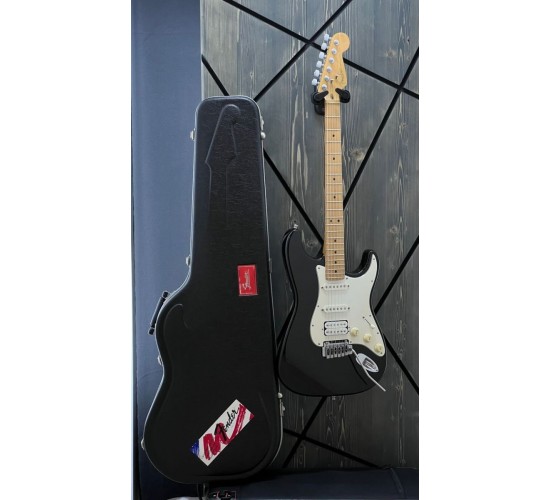 Fender American Standard Stratocaster электрогитара, черный США 1996 USED