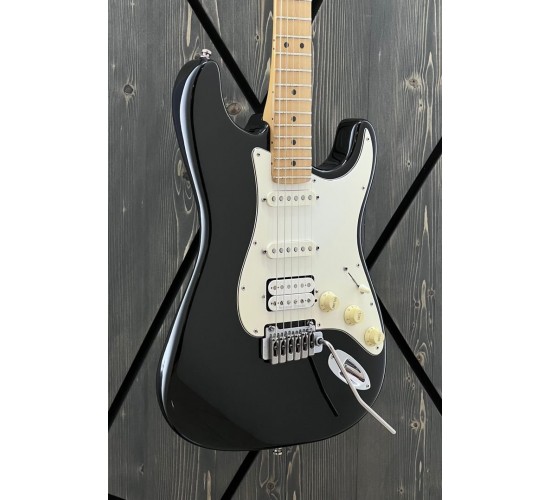 Fender American Standard Stratocaster электрогитара, черный США 1996 USED