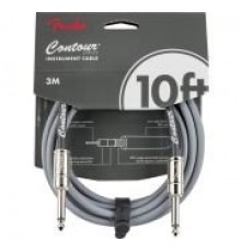 Fender 10' Contour Instrument Cable Inca Silver Инструментальный кабель, 3 метра