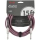 Fender 15' Contour Instrument Cable Burgundy Mist Инструментальный кабель, 4,5 метра